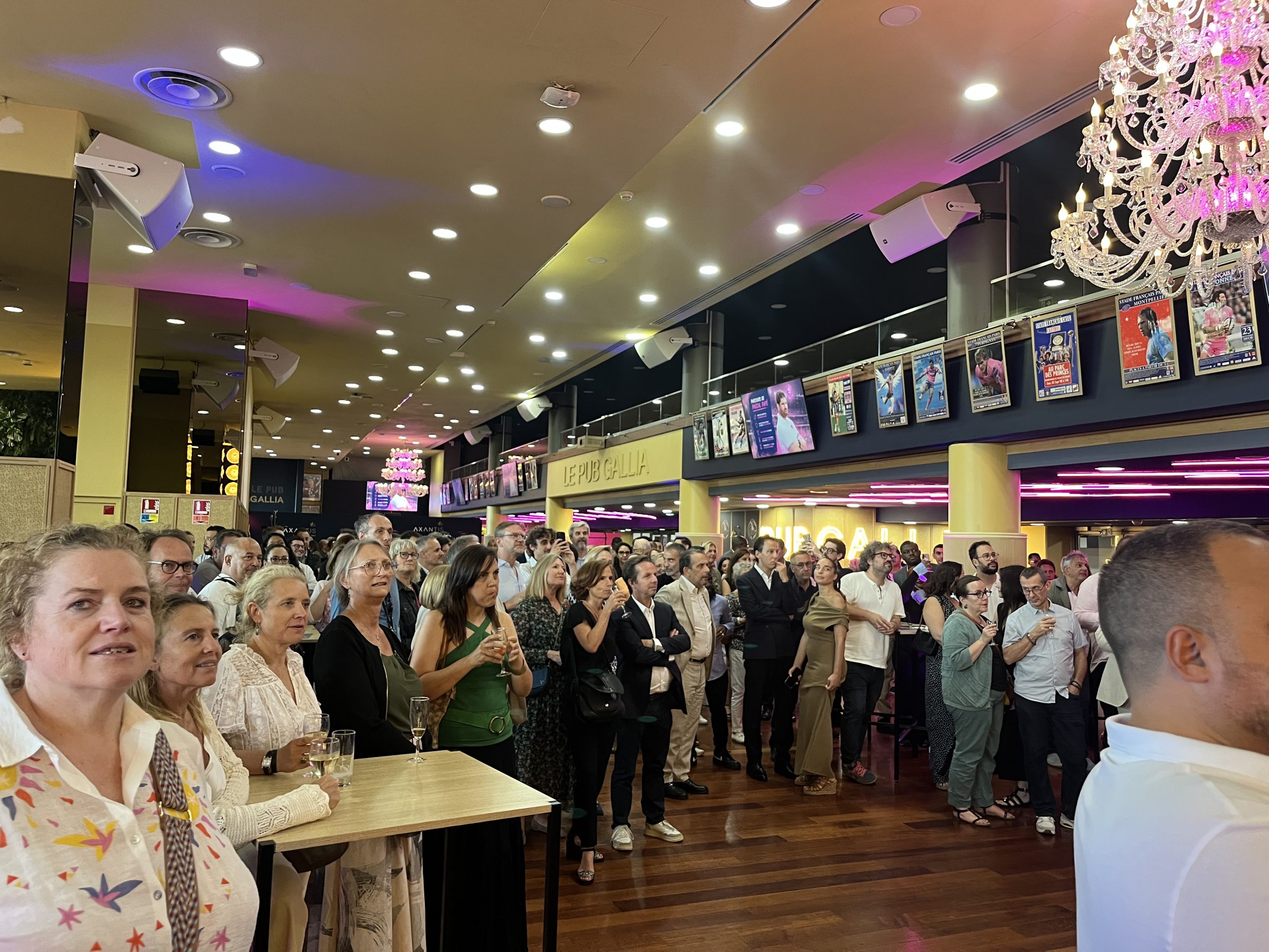 Les invités des 40 ans d'Axantis au Stade Jean Bouin